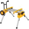 DEWALT DW7440RS 33 lbs. Heavy Duty Rolling Table Saw Stand with Quick-Connect Stand Brackets with 200lbs. Capacity