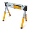 DEWALT DXMF3603WSH 36 in. W Adjustable Height (25 in. to 33 in.) Folding Steel Heat Resistant Groundable Welding Sawhorse/Work Support