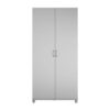 SystemBuild DE84839 Lonn 35.68 in. x 74.31 in. x 15.38 in. 5 Shelves Freestanding Cabinet in Dove Gray