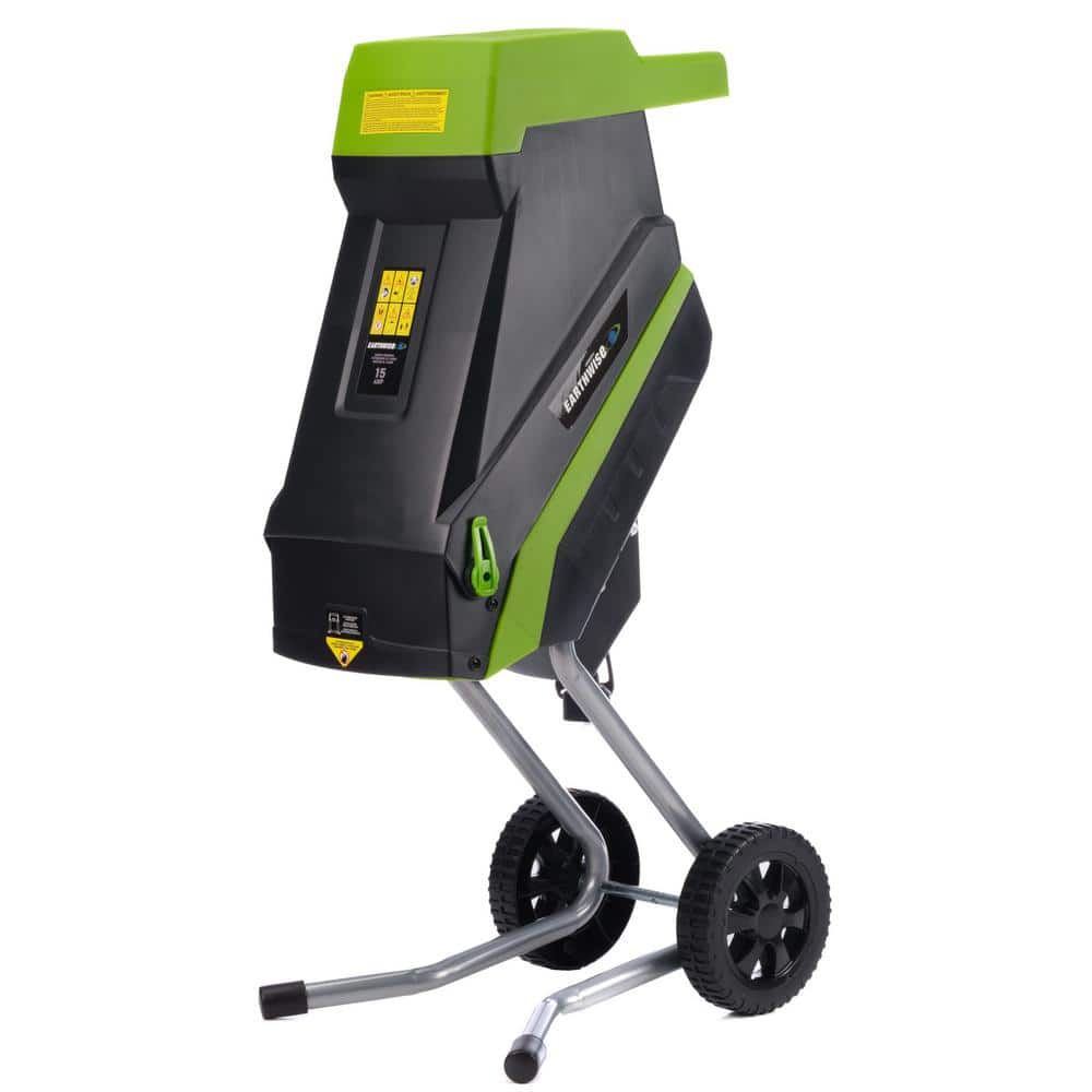 Earthwise GS015 GS015 1.75-in. 15-Amp Electric Corded Chipper/Shredder ...