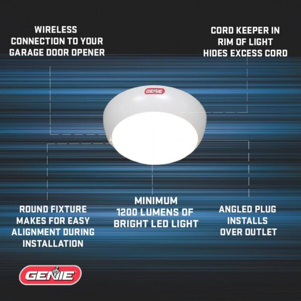 Genie 6172HB Signature Series UltraQuiet Wall Mount Smart Garage Door