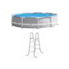 Intex 26701EH + 28065E 10 ft. x 30 in. Above Ground Swimming Pool w/330 GPH Filter Pump & Pool Ladder