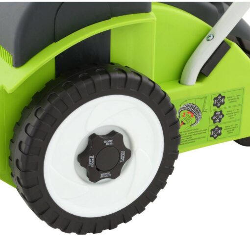 Greenworks 27022 14 in. 10 Amp Electric Corded Cultivator Dethatcher