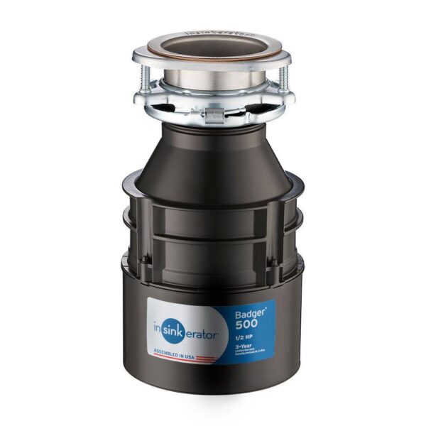 InSinkErator BADGER 500 Badger 500 Lift & Latch Standard Series 1/2 HP