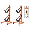 Unbranded 722294CNN Double Kayak Storage Rack- Self Standing Dual Canoe Kayak Cradle Set with Adjustable Safety Strap