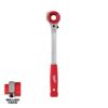 Milwaukee 48-22-9213M Lineman's High Leverage Ratcheting Wrench with Milled Strike Face