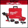 Milwaukee  M18 FUEL 18V Lithium-Ion Brushless Cordless 1/2 in. Drill/Driver Kit W/(2) 5.0Ah Batteries, Charger, and Hard Case
