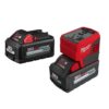 Milwaukee  M18 18-Volt Lithium-Ion 175-Watt Powered Compact Inverter for M18 Batteries with (2) M18 HIGH OUTPUT 6.0 Ah Batteries