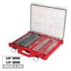 Milwaukee 48-22-9486 3/8 in. and 1/4 in. Drive SAE/Metric Ratchet and Socket Mechanics Tool Set with PACKOUT Case (106-Piece)