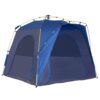 Outsunny A20-054GY 3-Season 5-Person Automatic Hydraulic Pop Up Camping Tent in Blue