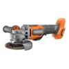 RIDGID R86047B 18V Brushless Cordless 4-1/2 in. Paddle Switch Angle Grinder (Tool Only)