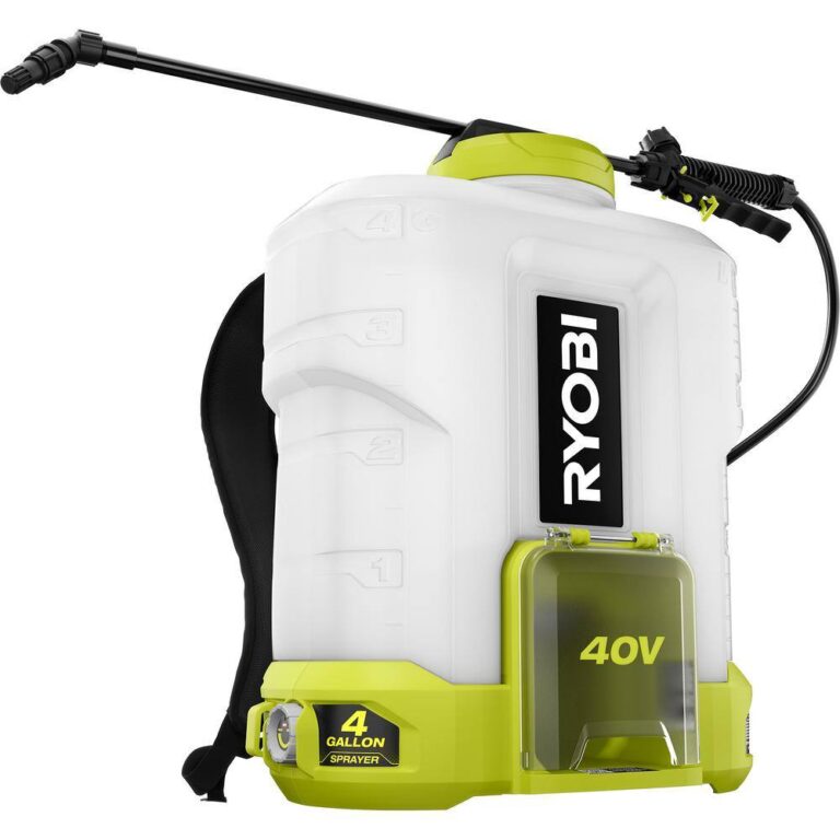 RYOBI RY40301BTL 40V Cordless Battery 4 Gal. Backpack Chemical Sprayer ...