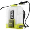 RYOBI RY40301BTL 40V Cordless Battery 4 Gal. Backpack Chemical Sprayer (Tool Only)