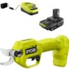 RYOBI  ONE+ 18V Cordless Pruner with 2.0 Ah Battery and Charger