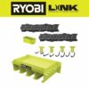 RYOBI STM401-STM503K LINK Tool Organizer Shelf with LINK 8-Piece Wall Storage Kit