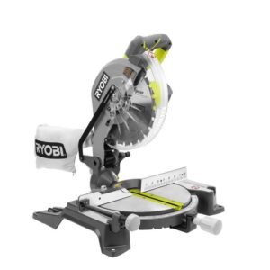 RYOBI TS1346 14 Amp Corded 10 in. Compound Miter Saw with LED Cutline Indicator