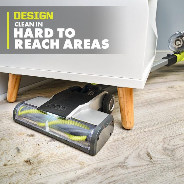 RYOBI PCL720K ONE+ 18V Cordless Stick Vacuum Cleaner Kit with 4.0 Ah