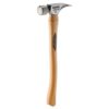 Stiletto TI14SC 14 Oz. Titanium Smooth Face Hammer with 18 in. Curved Hickory Handle