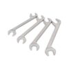 TEKTON WAE90101 1-1/16 in. to 1-1/4 in. Angle Head Open End Wrench Set (4-Piece)