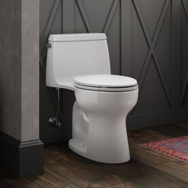 KOHLER 329010 Santa Rosa 1piece 1.28 GPF Single Flush Elongated