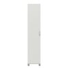SystemBuild DE97199 Lonn 15.67 in. x 74.29 in. x 15.39 in. 5 Shelves Freestanding Utility Cabinet in White