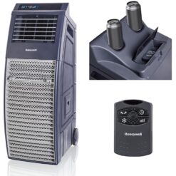Honeywell 969-CFM 2-Speed Outdoor Portable Evaporative Cooler for 462-sq ft (Motor Included)