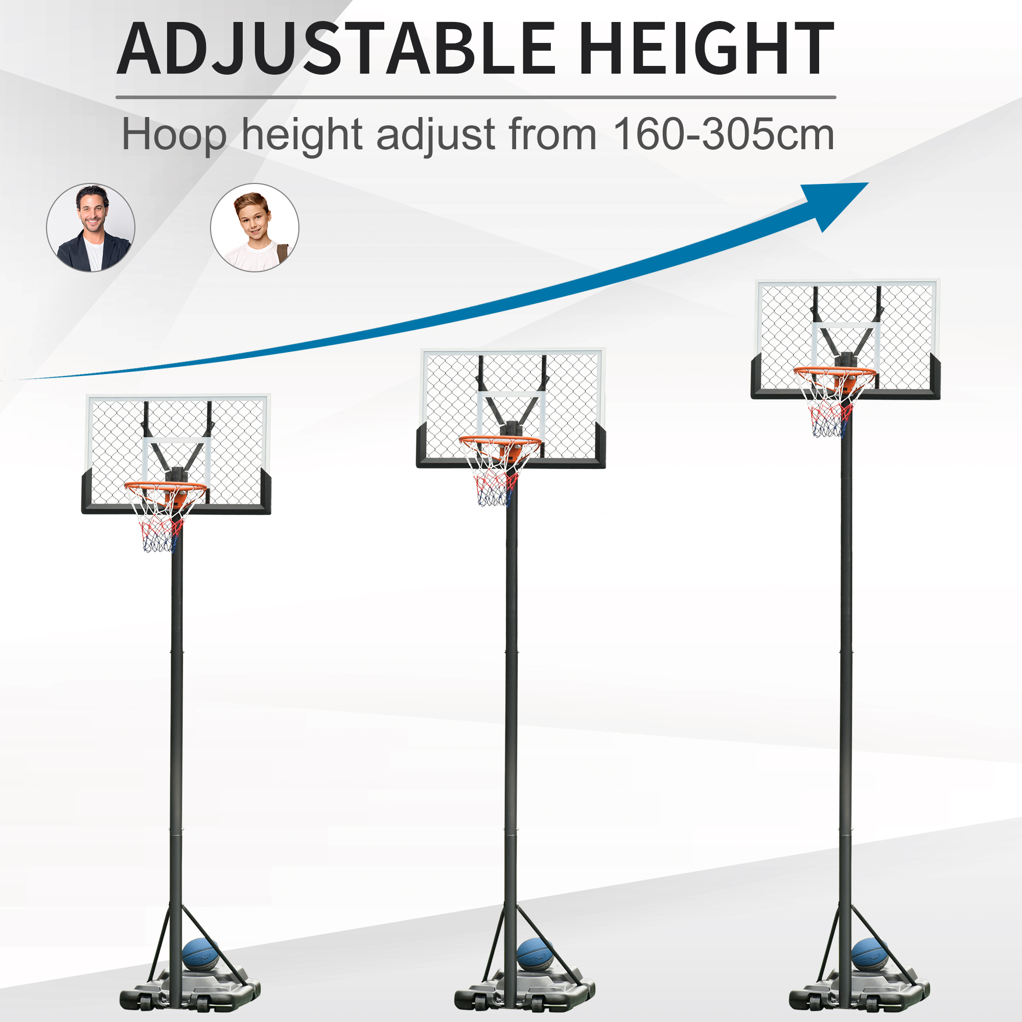 Basketball Hoop Heights | What Net Height? | Net World Sports