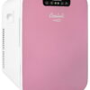 Cooluli Concord 20-Liter Portable Cooler/Warmer Mini Fridge, Pink