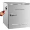 Frigidaire 1.6 Cu Ft Retro Mini Fridge with Side Bottle Opener, Moonbeam