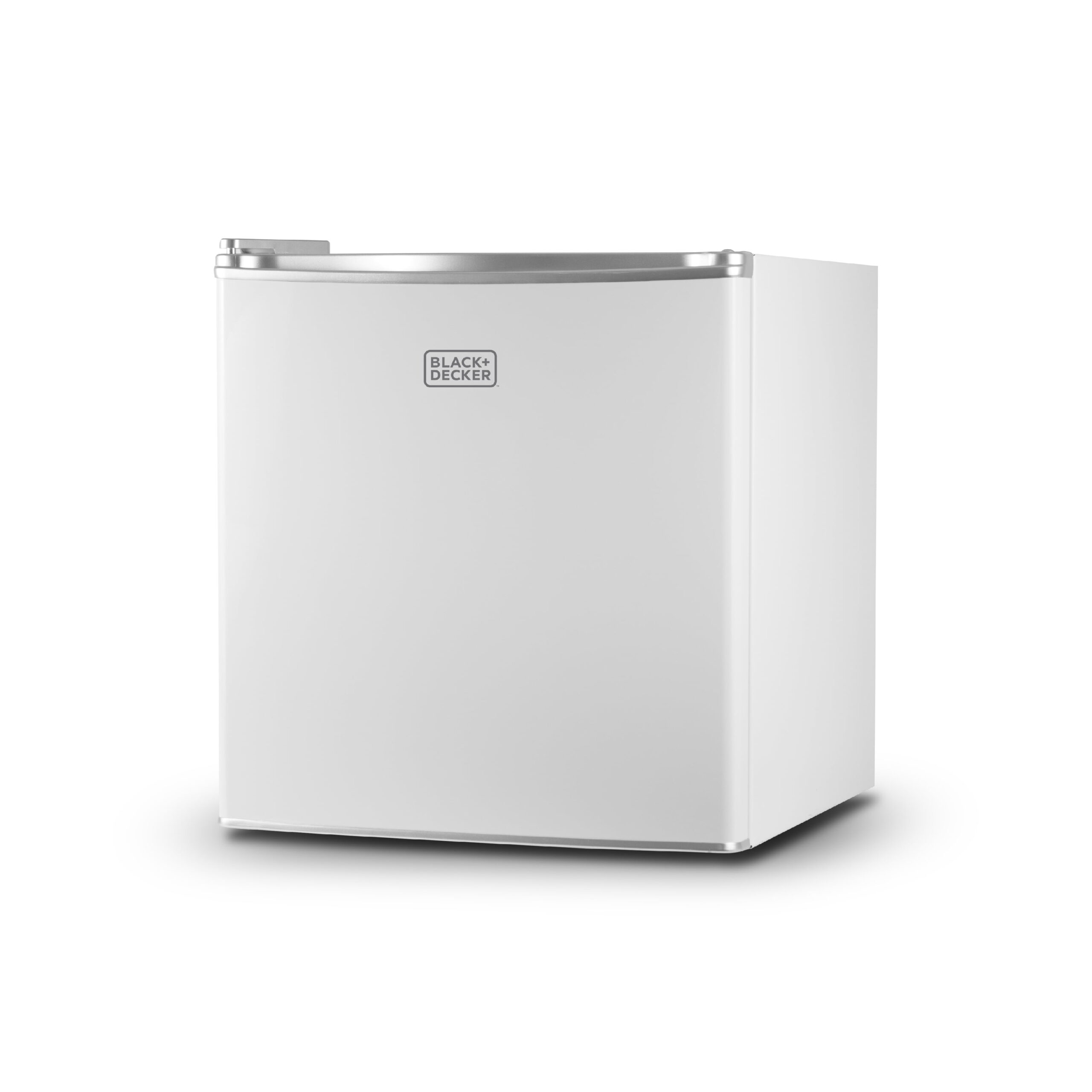 BLACK+DECKER BCRK17W Compact Refrigerator Energy Star Single Door Mini  Fridge with Freezer, 1.7 cu. ft., White