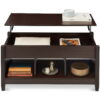 Best Choice Products Lift Top Coffee Table, Multifunctional Accent Furniture w/ Hidden Storage - Espresso