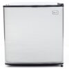 Avanti 1.4 Cu. Ft. Refrigerator w/Freezer Black with Platinum VFR14PSIS