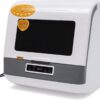 Miumaeov Compact Countertop Dishwasher with Washing 4 Programs, Air-dry Dishes, Portable 5L Countertop Dishwasher, Deep Cleaning for Aparments, Dorms and RVs (White)