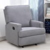 Baby Relax Salma Rocker Recliner Chair, Nursery Furniture, Gray