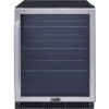 Galanz 167-Can Built-In Beverage Cooler in Stainless Steel