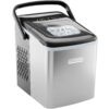 Iceman Dual-Size Ice Machine, 6 Mins per Batch, Two Ice Cube Size Options,1.3 lb., Stainless steel