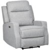HomCom Linen Recliner, Grey