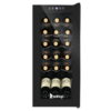 Ktaxon 18 Bottle Compressor Wine Cooler Freestanding Wine Fridge, Fast Cooling, Low Noise