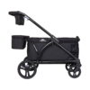 Baby Trend Expedition Plus 2-in-1 Stroller Wagon, Solid Print Black