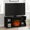 Furinno Jensen Fireplace TV Stand for TVs up to 55"