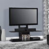 Galaxy XL Espresso TV Stand with Mount for TVs up 65"