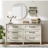 Better Homes & Gardens Modern Farmhouse 6 - Drawer Dresser, Rustic White Finish