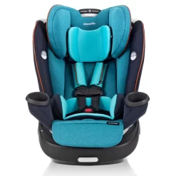 Evenflo GOLD Revolve360 Rotational All-In-One Convertible Baby Car Seat (Sapphire Blue)