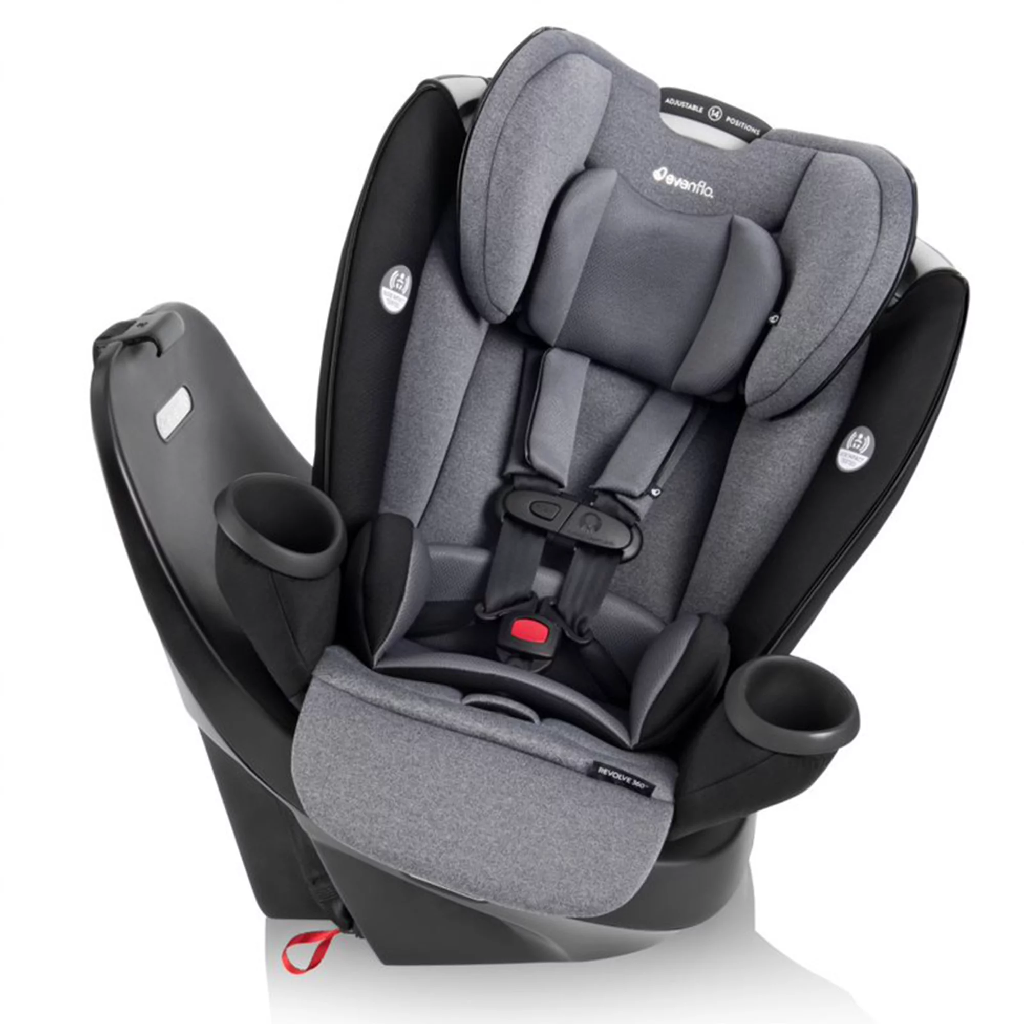 Evenflo Gold Revolve360 All in 1 Convertible Baby Car Seat, Moonstone Gray1