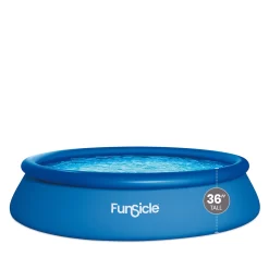 Funsicle 15ft x 36in Round QuickSet Above Ground Pool with Cartridge Filter Pump, Age 6 & up