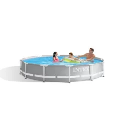 Intex 12' x 30 Prism Frame Premium Round Swimming Pool Set