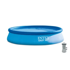 Intex 13ft x 32in Easy Set Above Ground Swimming Pool Kit & 530 GPH Filter Pump