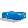 Intex 9.8' x 29.5" Rectangular Frame Above Ground Outdoor Backyard Swimming Pool