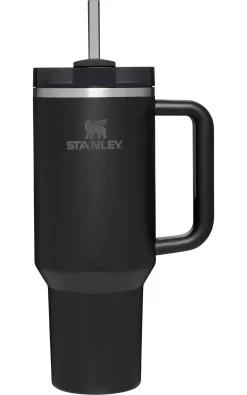 Stanley 40 oz. Quencher H2.0 FlowState Tumbler, Black