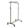 Econoco PSBBCB1ADJ Gray Metal Clothes Rack 41 in. W x 72 in. H